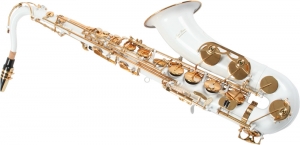 Saxofon - Saxofon Tenor ALB & clape aurii curbat Karl Glaser Saxophone Bb