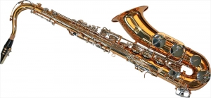 Saxofon - Saxofon Tenor AURIU & clape argintii Karl Glaser Saxophone Bb
