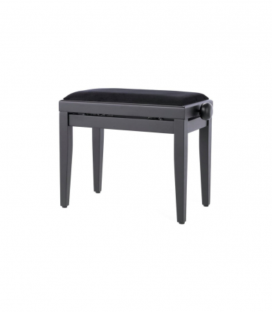 Scaun Pian Flame KB-15BM negru mat [2]