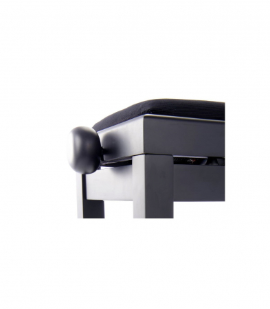 Scaun Pian Flame KB-15BM negru mat [7]