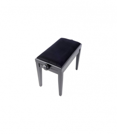 Scaun Pian Flame KB-15BM negru mat [3]
