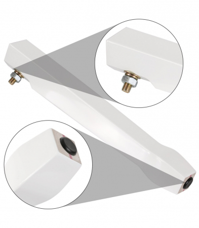 Scaun pian Flame KB-25WHG ALB [4]