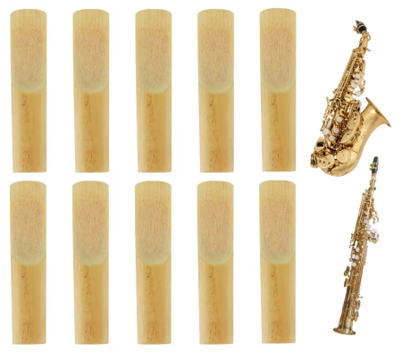 Ancii Saxofon Sopran Sib - Set 10 ancii 2.5 saxofon sopran Cherrystone Bb Si bemol