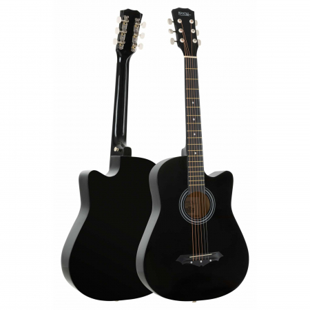 Set chitara acustica Rocktile WSD-5C-BK Slim Line Cutaway Negru [4]