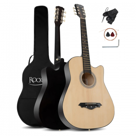 Chitara Acustica - Set chitara acustica Rocktile WSD-5C-NT Slim Line Cutaway Set