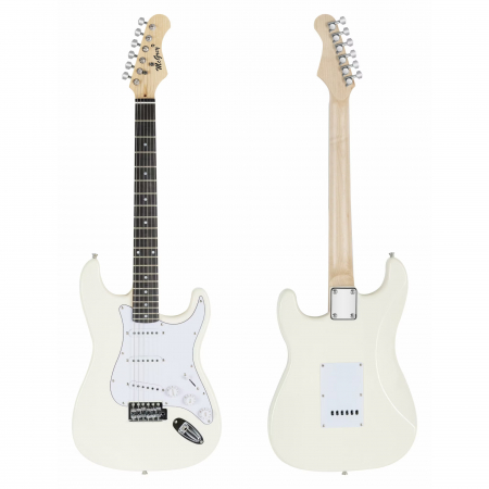 Set chitara electrica  McGrey Rockit Guitar ST Alb [1]