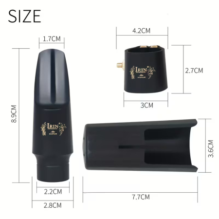 Set mustiuc + capac + bratara saxofon alto Irin [1]