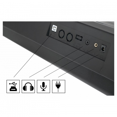 Set Orga FunKey 61 Edition Touch BK + McGrey Stand Z [4]