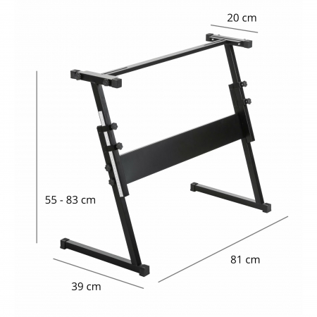 Set Orga FunKey 61 Edition Touch BK + McGrey Stand Z [14]