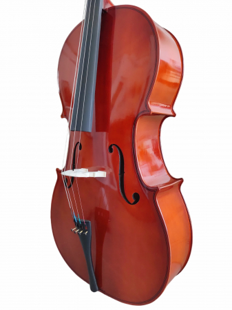 Set Violoncel Flame Natur 3/4 + husa + arcus [7]