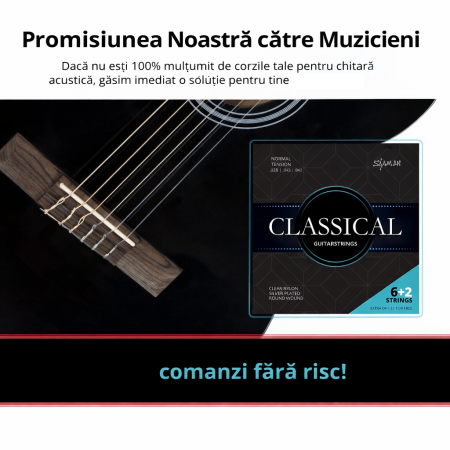 SHAMAN 28-43  Set corzi chitara clasica normal tension 6+2 bonus +3 penele [6]