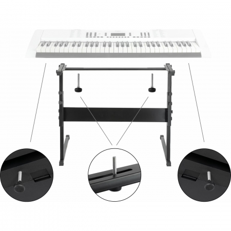 Stativ orga McGrey Z-Keyboardstander negru [2]