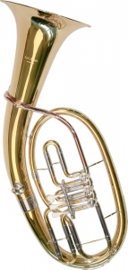 Tenor Horn Karl Glaser 3 clape Bb Bariton auriu [4]