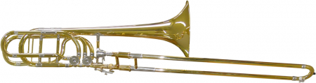 Trombon cu Culisa - Trombon Bass Karl Glaser 2 ventile Bb/F/Eb & Bb/F/D