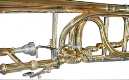 Trombon Bass Karl Glaser 2 ventile Bb/F/Eb & Bb/F/D [4]