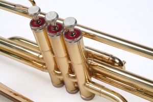 Trombon Bb 3 pistoane Karl Glaser Auriu [1]