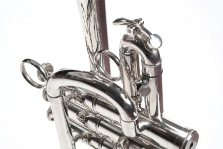 Trompeta Piccolo Bb/A Karl Glaser Trompete Silver [1]