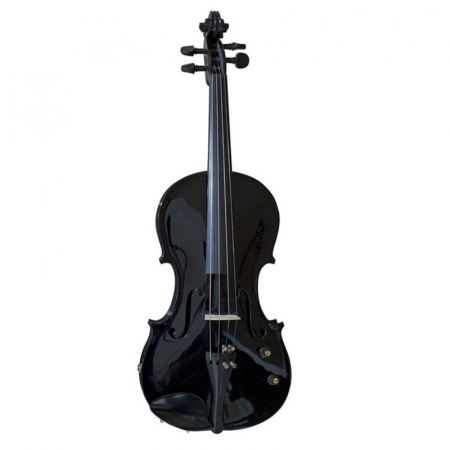 Vioara electro-acustica Vol.+Ton NEGRU 4/4 Hora Reghin Set 1 [5]