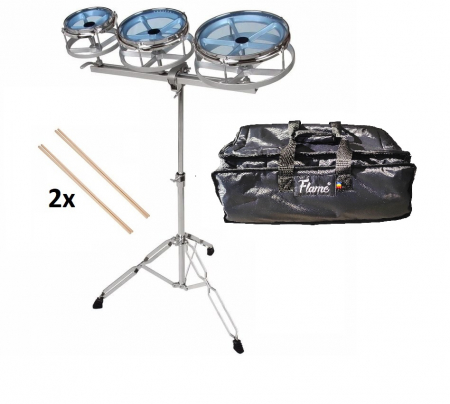 Roto-Toms - Set XDrum Roto-Tom set percutie Rototumuri 6' 8' 10' + husa