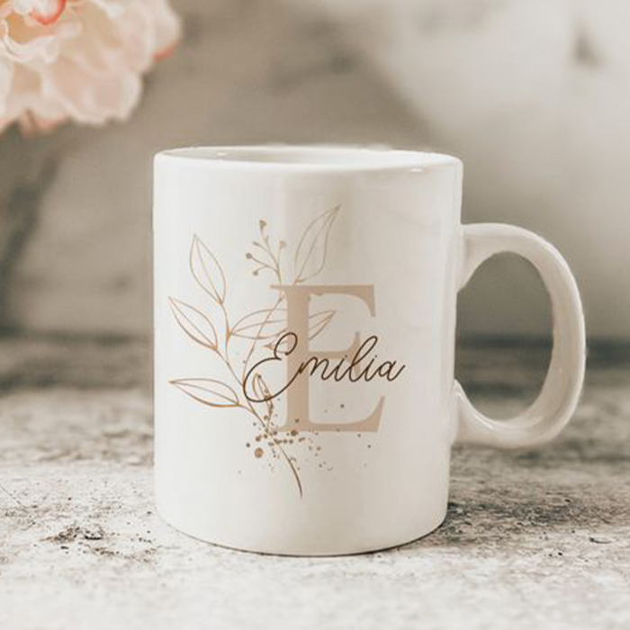 Cană personalizată cu inițială și nume – design elegant și modern [3]