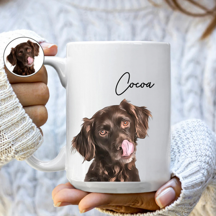Cană personalizată cu poză și imaginea animalului de companie – cadou pentru orice ocazie [3]
