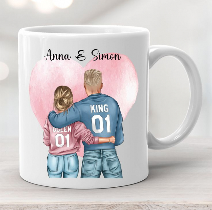 Cană personalizată pentru prieteni cu design unic [4]