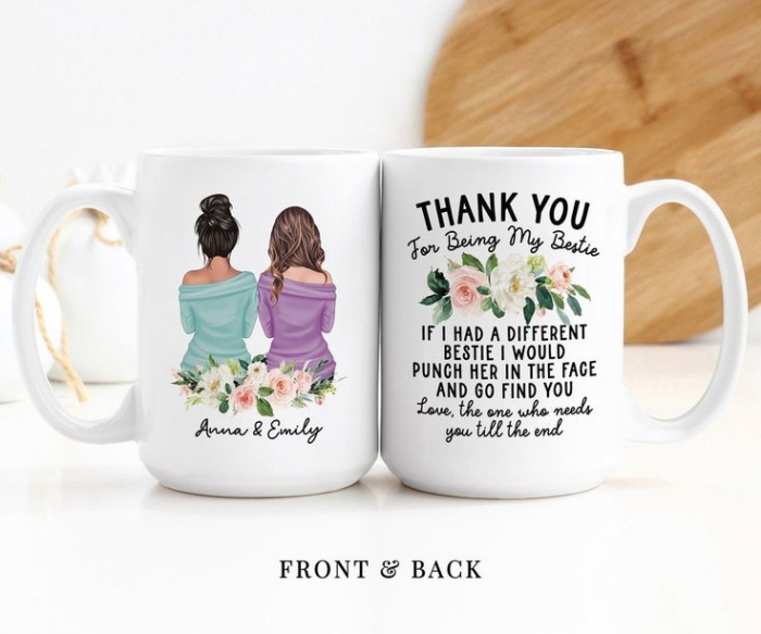 Cană personalizată pentru prieteni cu design unic [8]