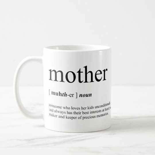 Căni personalizate cu definiții pentru familie, mama, tata [6]