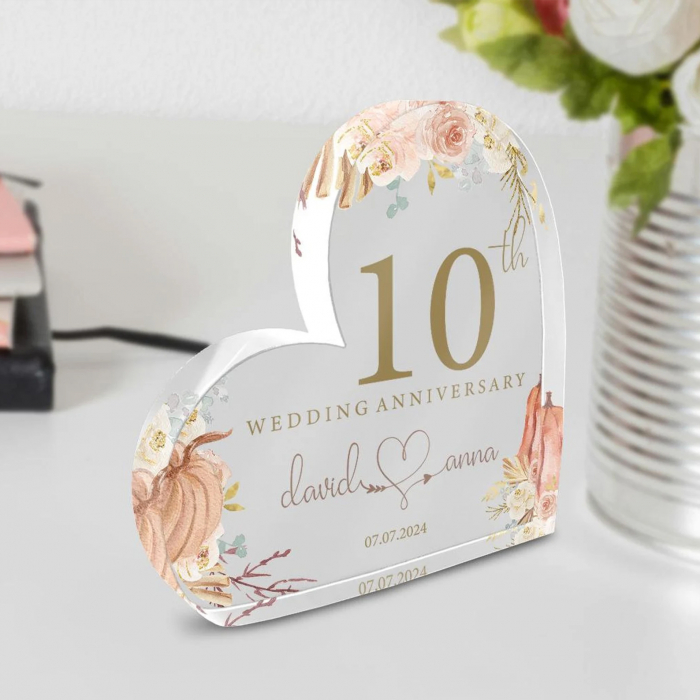 Cristale personalizate pentru aniversări – modele elegante pentru 10, 25, 30, 40 și 50 de ani de căsătorie [4]