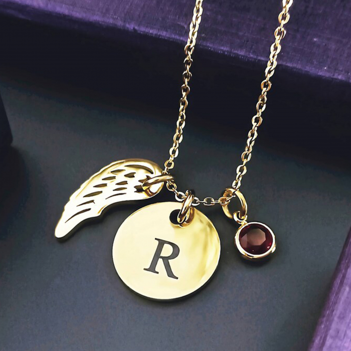 Lănțișoare personalizate gravate cu inițiale, pietre și pandantive elegante – ideale pentru cadouri cu suflet [4]