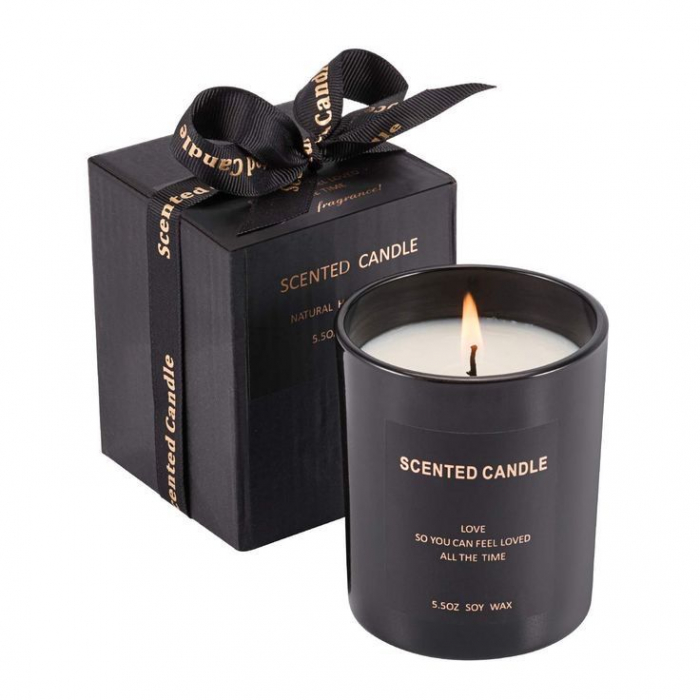 Lumânare parfumată din ceară de soia – Cadou elegant pentru momente relaxante [1]