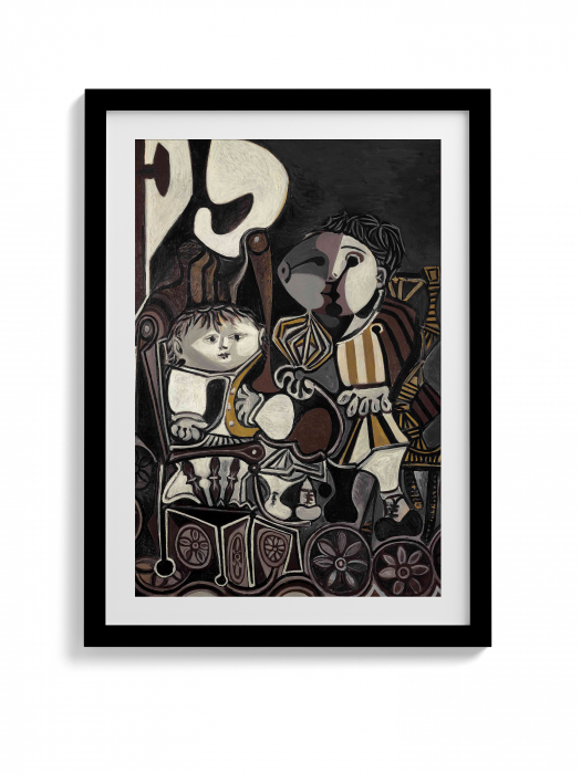 Tablou canvas abstract "Poster Claude et Paloma, Pablo Picasso" [1]