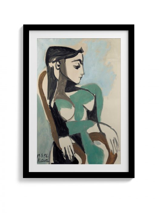 Reproducere canvas Picasso, Femme dans un fauteuil [1]