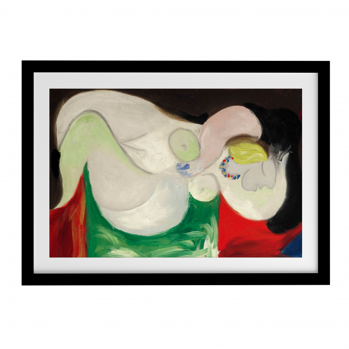 Copie tablou Femme nue couchée au collier de Picasso pe canvas [1]