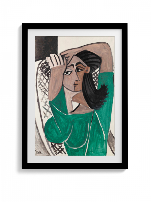 Tablou canvas modern - Femme se coiffant de Picasso [1]