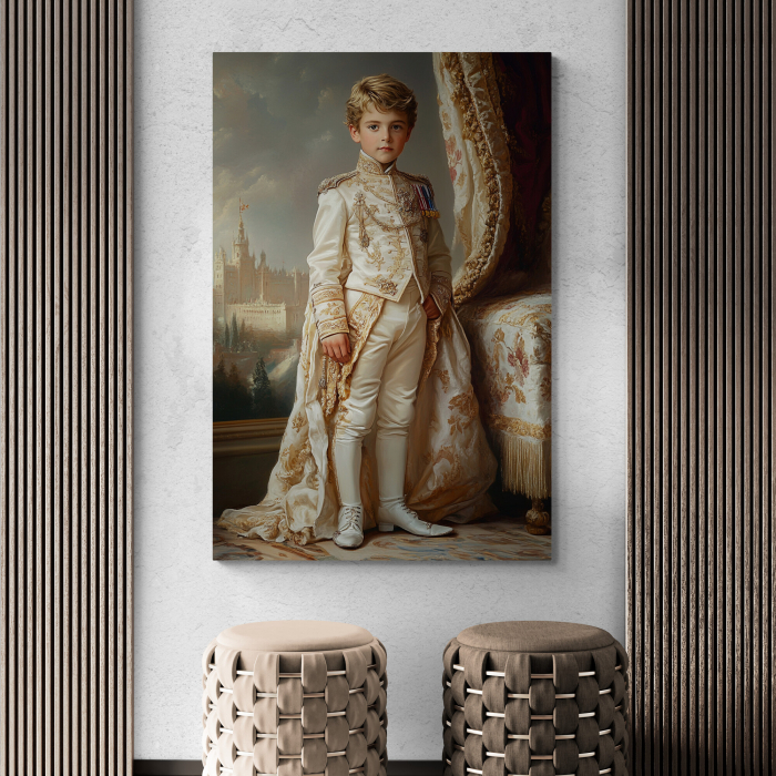 Portret Regal Personalizat – Cuplu în Stil Victorian [2]