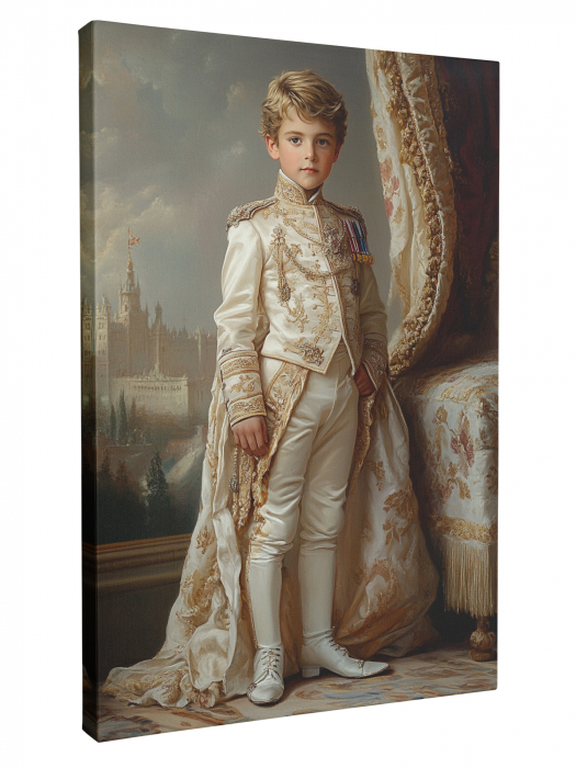 Portret Regal Personalizat – Cuplu în Stil Victorian [1]
