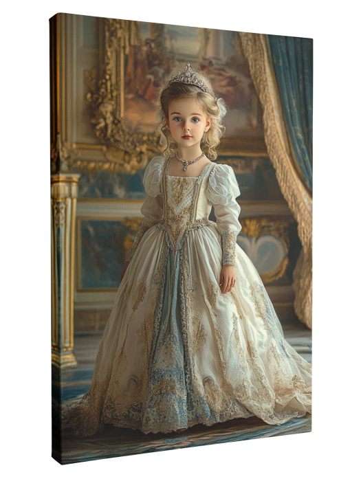 Portret Regal Personalizat – Prințesă în Rochie de Epocă [1]