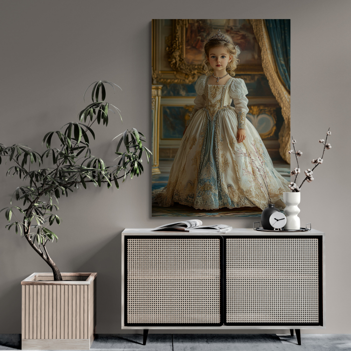 Portret Regal Personalizat – Prințesă în Rochie de Epocă [2]