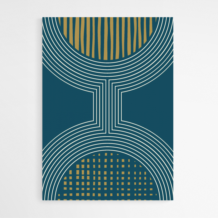 Set 3 tablouri, Intaglio, Stil Abstracte, print pe hartie foto Fine Art, Albastru Crem, postere moderne, pentru casa, birou [6]