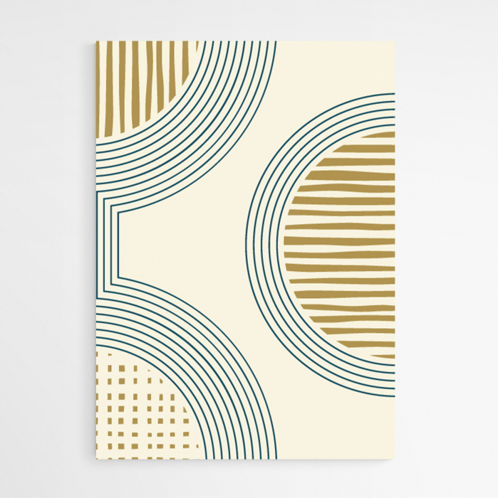 Set 3 tablouri, Intaglio, Stil Abstracte, print pe hartie foto Fine Art, Albastru Crem, postere moderne, pentru casa, birou [3]