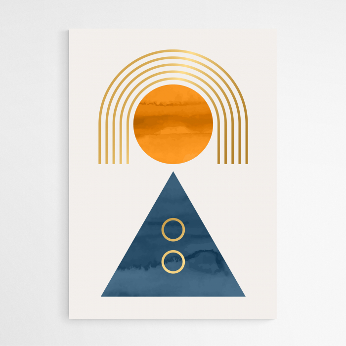 Set 3 tablouri, Intaglio, Stil Abstracte, print pe hartie foto Fine Art, postere moderne, color, pentru living [4]