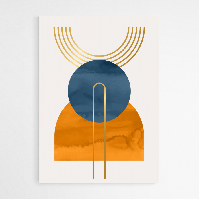 Set 3 tablouri, Intaglio, Stil Abstracte, print pe hartie foto Fine Art, postere moderne, color, pentru casa, birou [5]