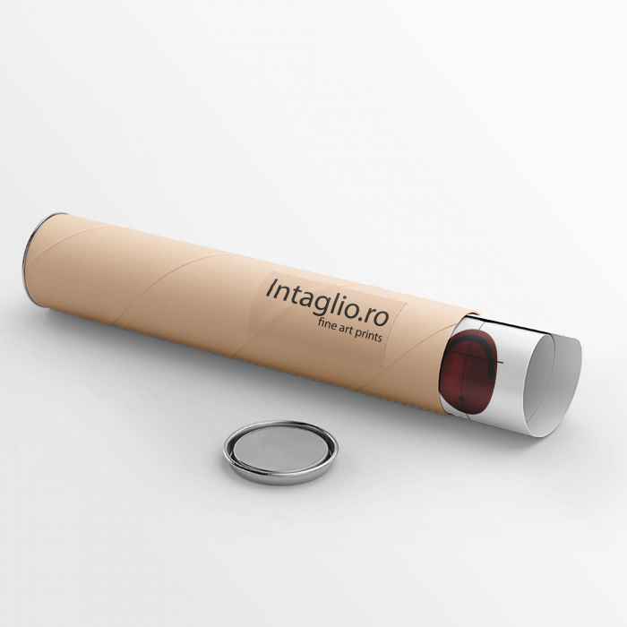 Set 3 tablouri, Intaglio, Stil Abstracte, print pe hartie foto Fine Art, postere minimaliste, Figuri geometrice, color, pentru living [2]