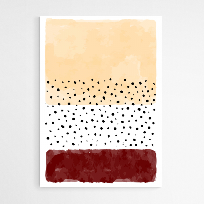 Set 4 tablouri, Intaglio, Stil Abstracte, print pe hartie foto Fine Art, postere color, pentru living, camera copii [6]