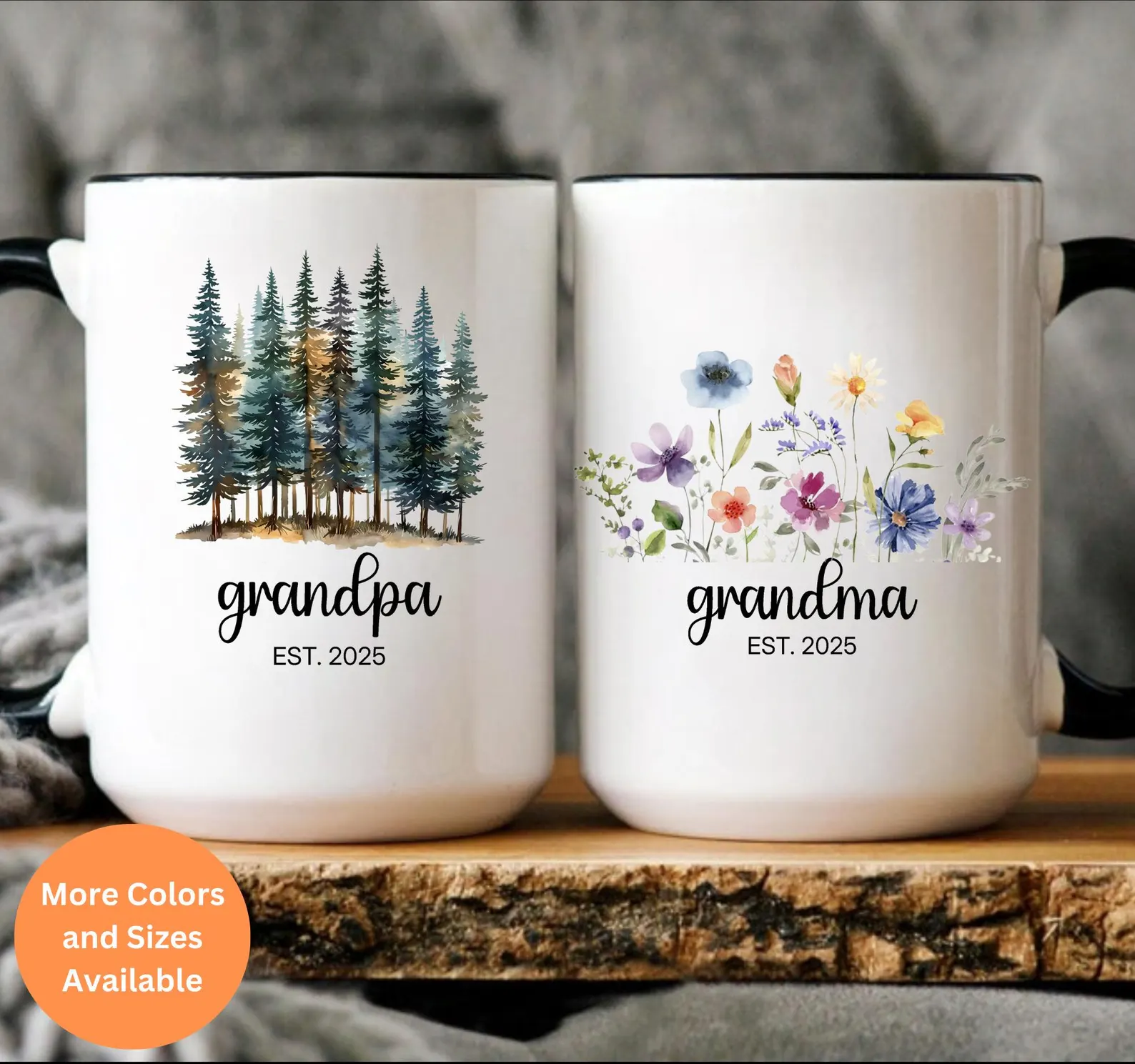 Set căni personalizate pentru Grandpa și Grandma [1]