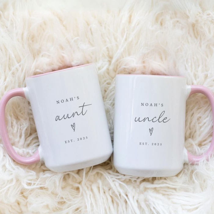 Set de căni personalizate pentru mătușă și unchi [2]