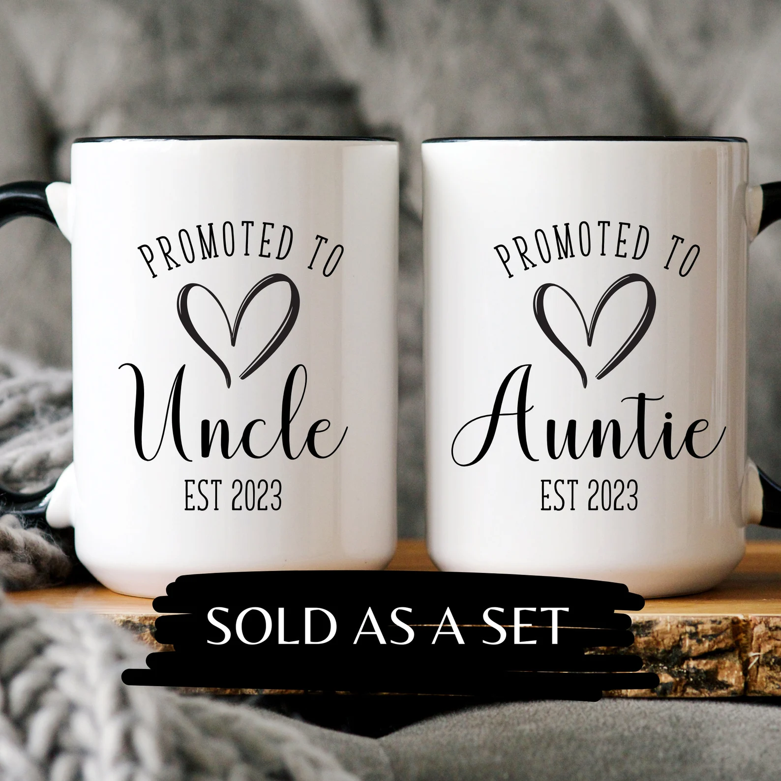 Set de căni personalizate pentru mătușă și unchi [3]