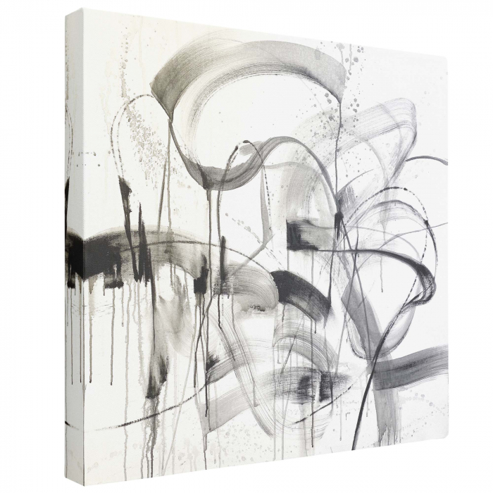 Tablou canvas, abstract, minimalist, multicolor, pentru sufragerie [2]