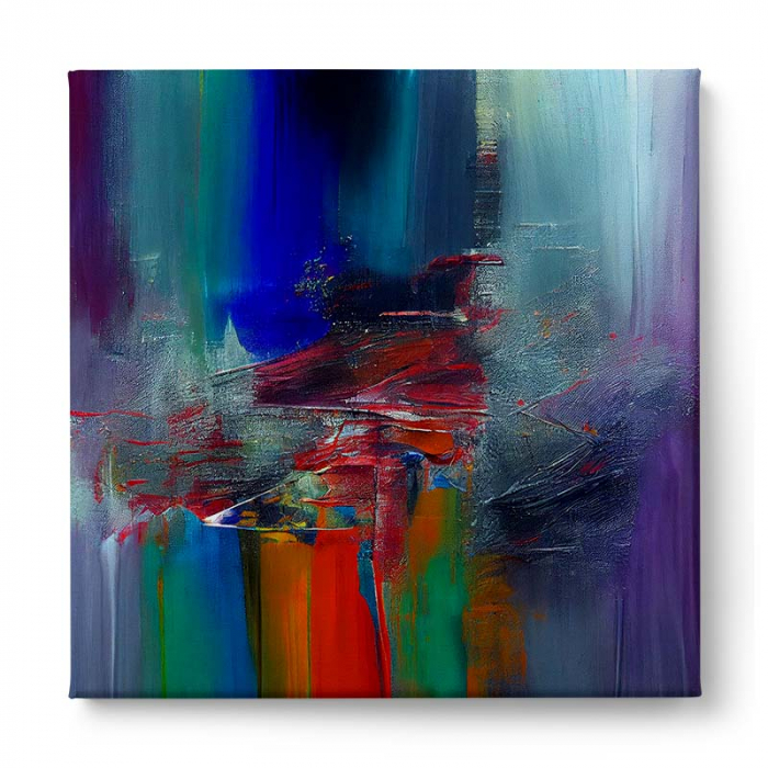 Tablou canvas abstract intens colorat – Accente moderne pentru decoruri expresive [2]